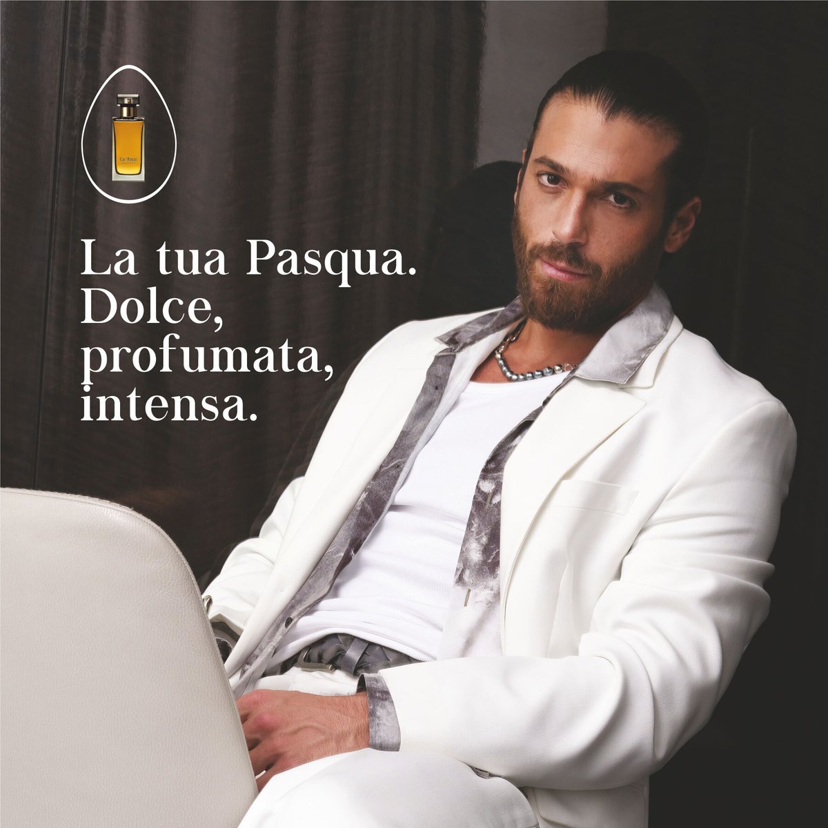 yforworld's tweet photo. Per una Pasqua dolce e profumata, abbiamo pensato di far avvolgere l’irresistibile fragranza di Mania da un uovo di pregiato cioccolato, decorato a mano con tocchi di colore dai Maestri cioccolatieri.
 
Se vuoi coccolarti Link in BIO
#CanYamanMania
#Mania #ManiaStyle #CanYaman https://t.co/shsl8TucQd
