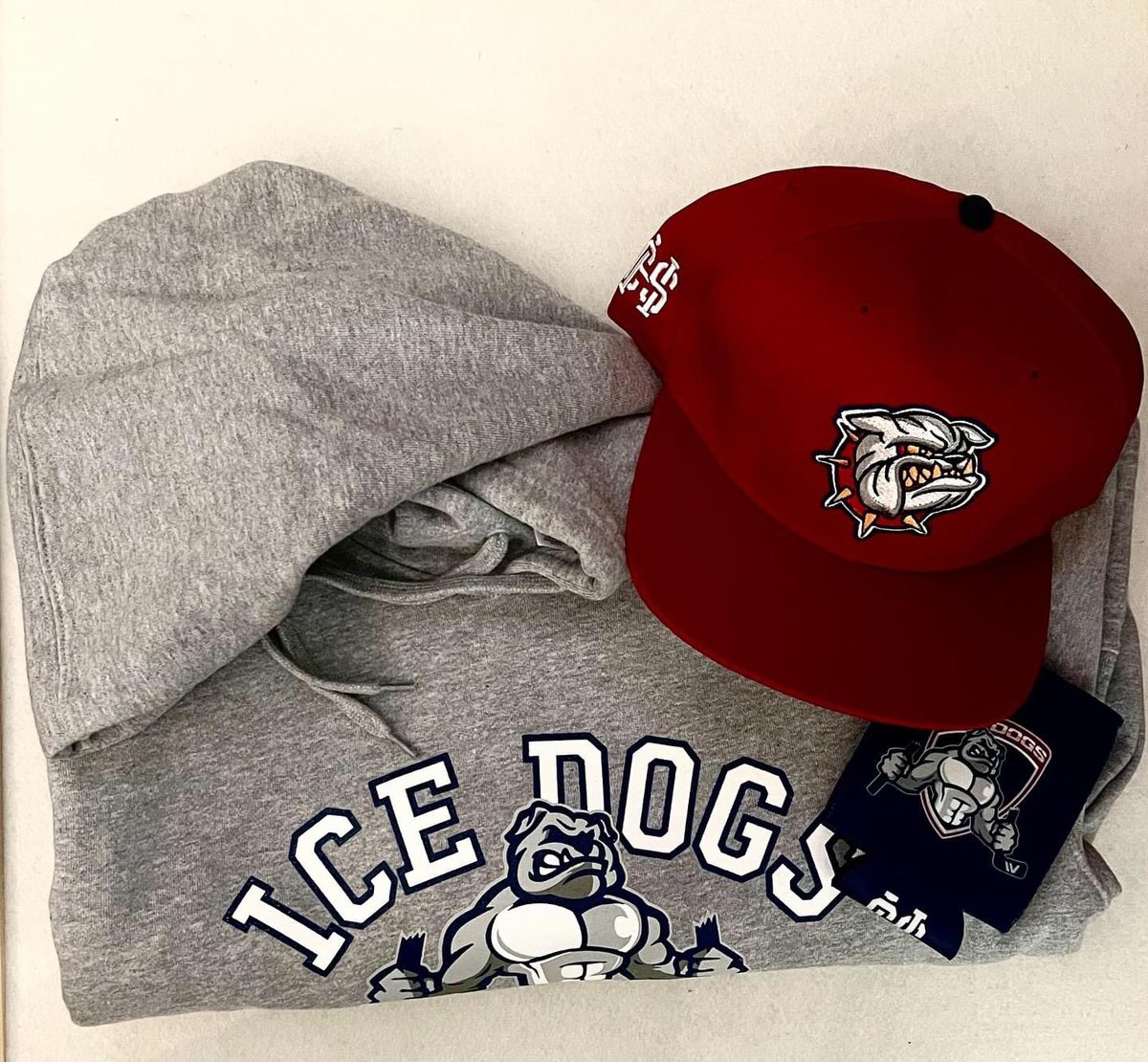 👀 sneak peek -  membership merch! Get an awesome merch pack, discounts at The Dog House bar,  and discounts  with our sponsors! 

So what are you waiting for? Head to the link in our bio and grab your membership today! 

#icehockey #aihl #nhl #merch #membership