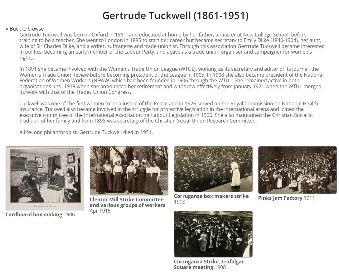 Gertrude Tuckwell Papers catalogue is available bit.ly/3Oxqjfr & digital gallery bit.ly/43iTs4T effectively that of the Women’s Trade Union League it is a fascinating archive of the campaign against sweated labour & to unionise women workers #WomensHistoryMonth