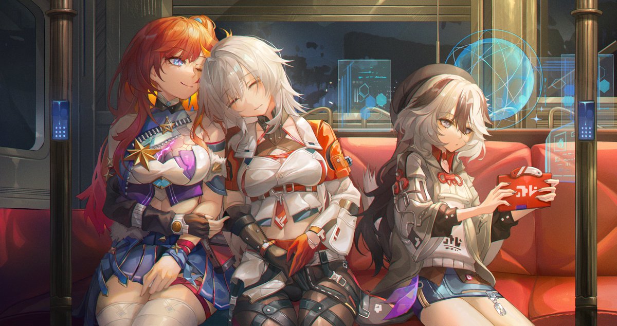 Senadina, Helia and Coralie ( reup )
#HonkaiImpact3rd #崩坏3rd