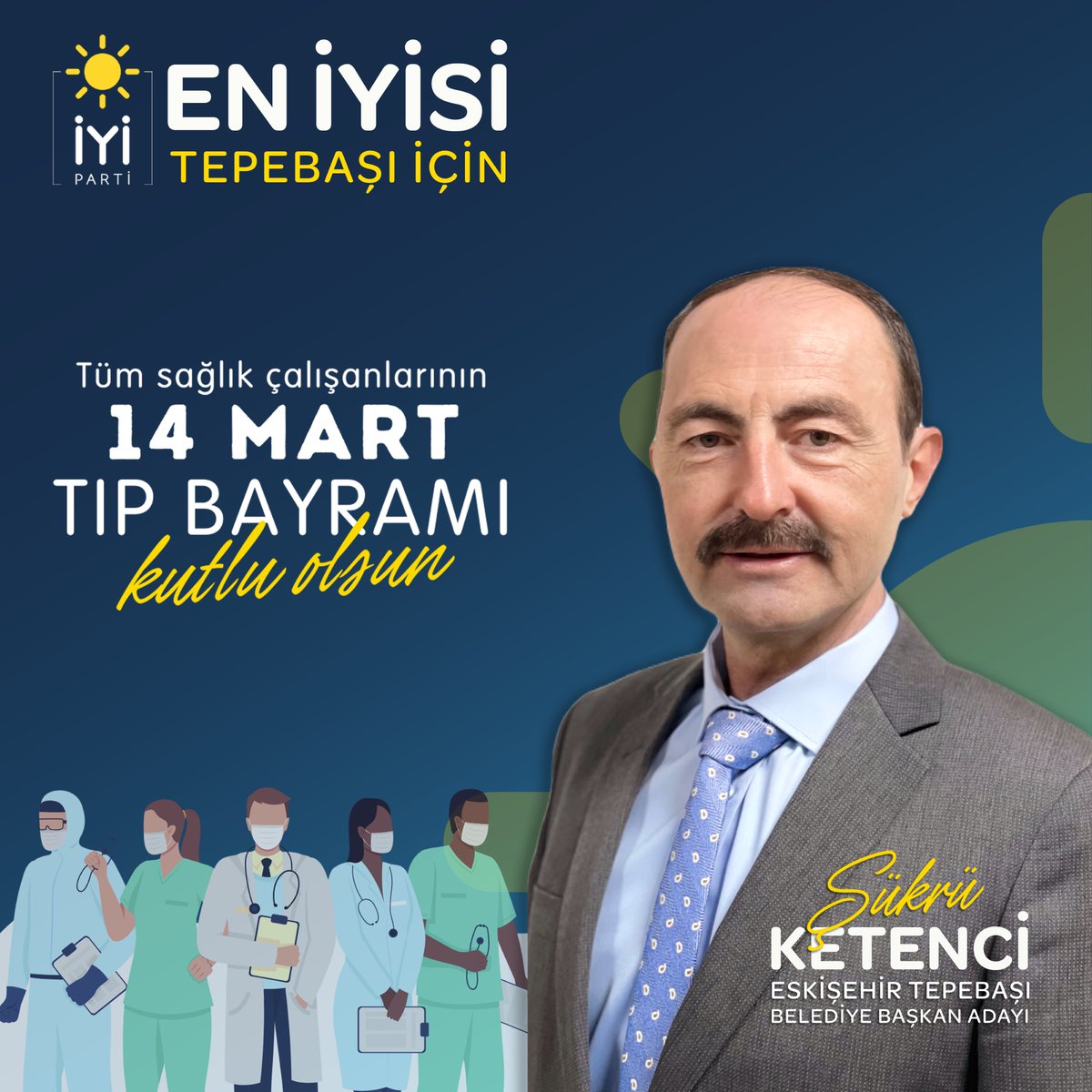 Tüm sağlık çalışanlarının, Tıp Bayramı kutlu olsun.

#tepebaşıiçineniyisi #aşkımızeskişehir