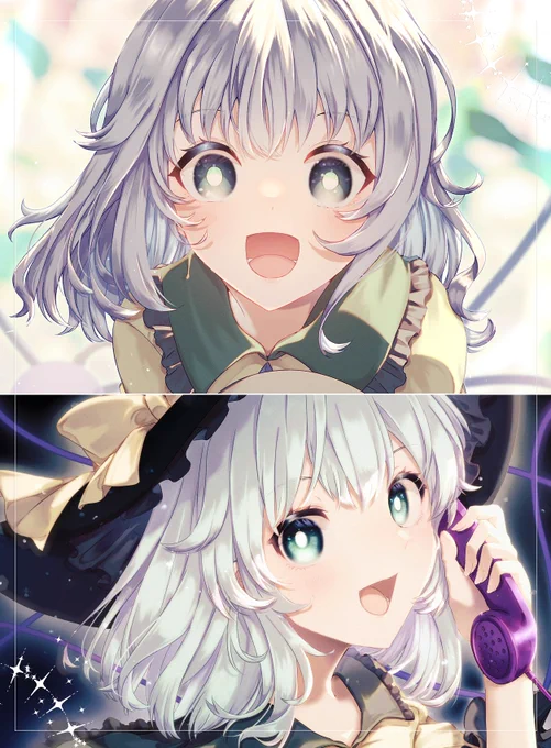 サークル:玉乃露様(  )のクリアファイルをこいしちゃんで2枚描かせてもらいました! 