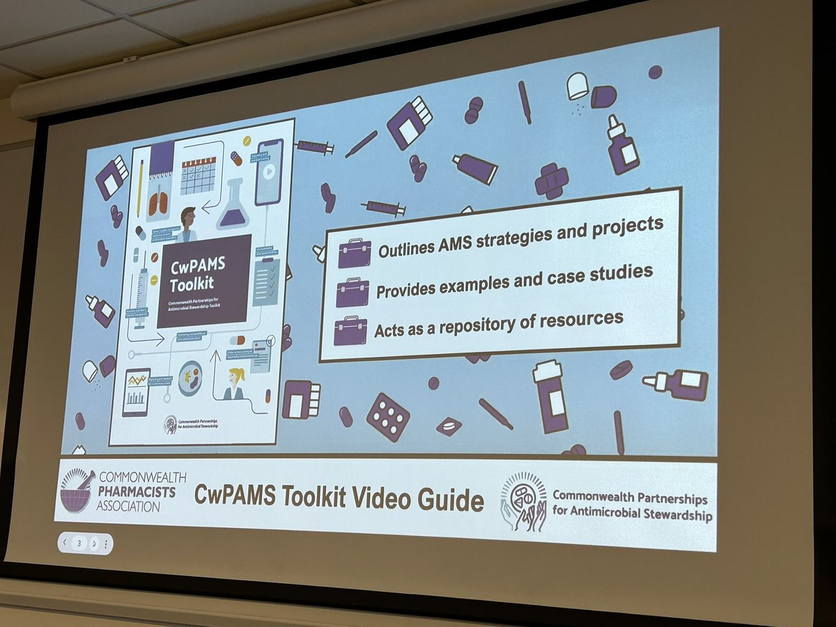 @Maxencia1 presents #CwPAMS resources prescribing companion app, anti microbial stewardship award winning game & Global point prevalence tool @WaAHealthLinks shared learning event @SwanseaUni @CW_Pharmacists AMS in action webinar series