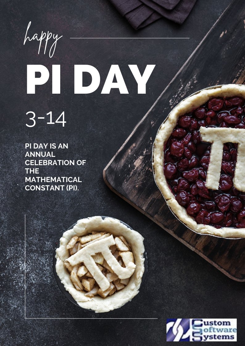 CSSLeesburg's tweet photo. Happy Pi Day!
Let's celebrate the mathematical constant π (pi) today! Whether you're crunching numbers or enjoying a slice of pie, let's embrace the beauty of mathematics and the wonders it brings to our world.  Share your π-inspired moments with us! https://t.co/dIuvKhYHD5