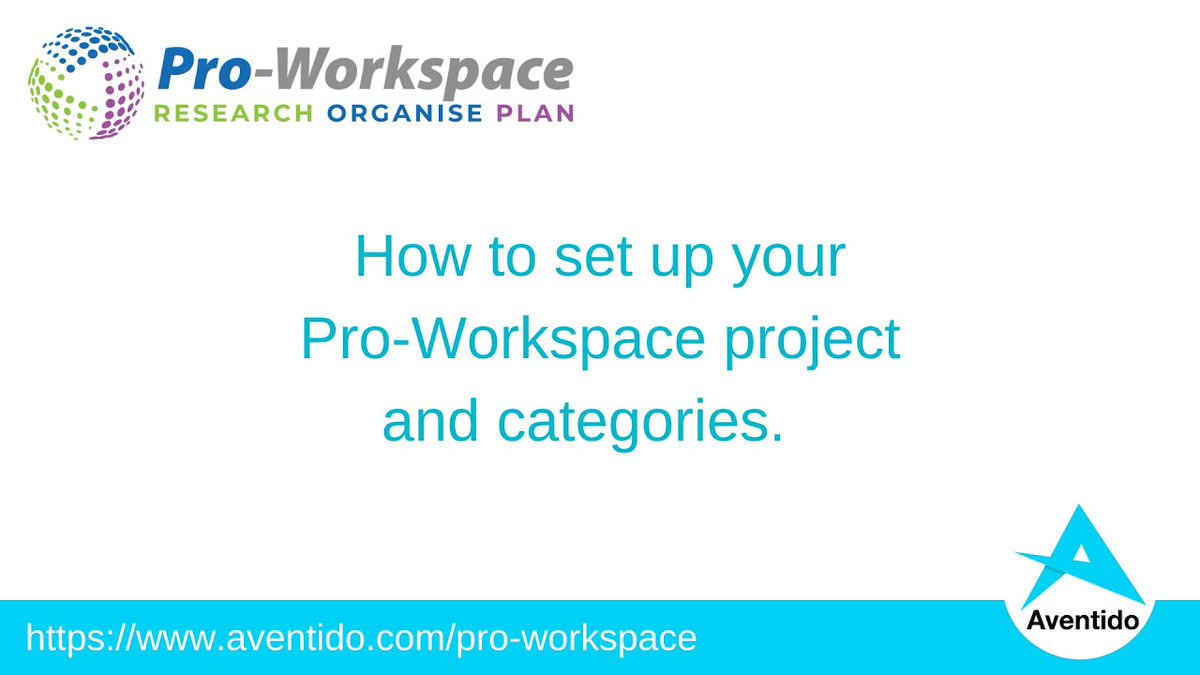 With Pro-Workspace, your research is stored securely and automatically within the software’s own database and can be easily searched and accessed.

Find out just how easy it is to start a project here: zurl.co/bHM5 

#ProjectManagementTool #ProWorkspace