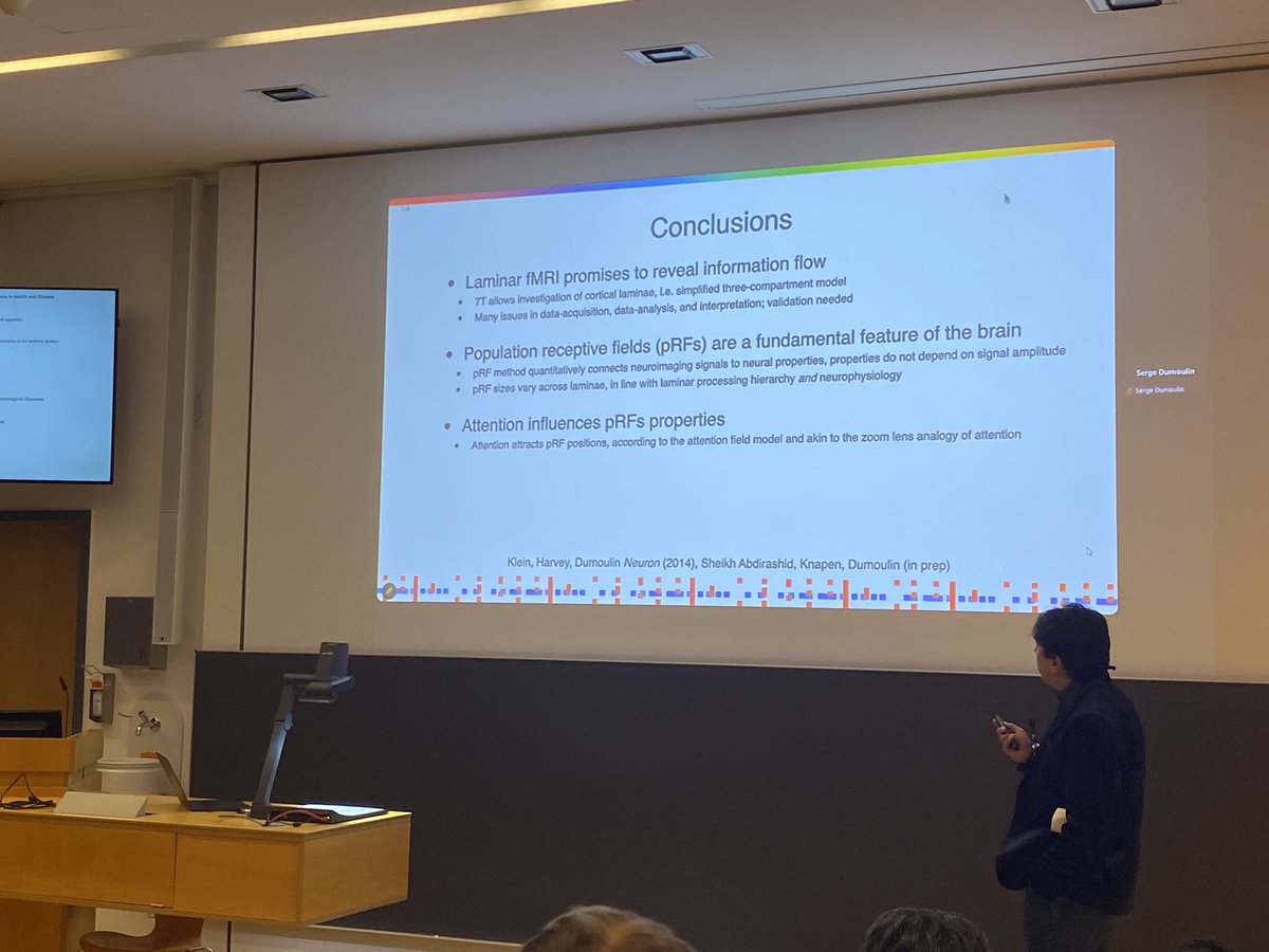 BrainInDepth's tweet photo. Our second symposium of the day started with @serge_dumoulin’s work on population receptive field (pRF) models
#BrainInDepth2024 https://t.co/sOyU8YLPNg