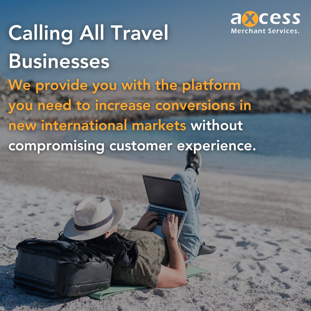 Attention all travel enterprises! 📣 

We recognise the diversity within the travel industry, acknowledging that each business model is distinct and requires tailored solutions.

Discover more: bit.ly/3tT6wws

#TravelPayments #MerchantServices #PaymentOptions