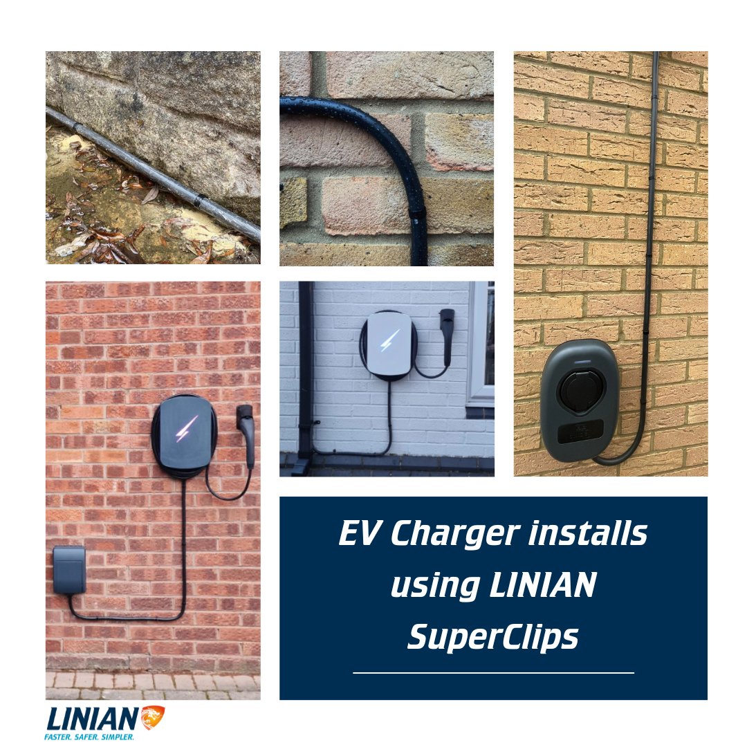 LINIANFireClip's tweet photo. Some of our favourite EV charger installs using LINIAN SuperClips!🔋
Shoutout to these great installers for sharing their pictures and using LINIAN:
My Swytch
RW Electrical
Byrne Electrical Ltd
Rico.oes
David Pickersgill
#EVCharging #Install #EVInstall #LINIAN #Electrical https://t.co/2OqQvQ5Gx0