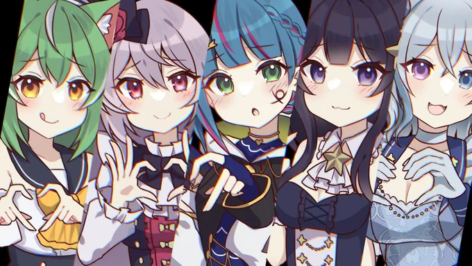 バレンタインのお返し?????5人で歌ってみた3/15 20:00～プレミア公開 