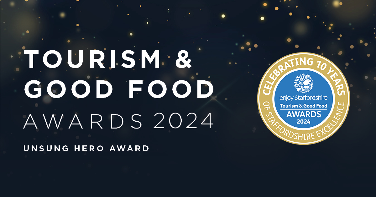 𝙒𝙚'𝙧𝙚 𝙥𝙧𝙤𝙪𝙙 𝙨𝙥𝙤𝙣𝙨𝙤𝙧𝙨! 🏆 We are delighted to be sponsoring the 'Unsung Hero' category at tonight's annual @EnjoyStaffs Tourism & Good Food Awards held at the National Memorial Arboretum!🤩 We're wishing all of the deserving nominees Lea Sherratt from