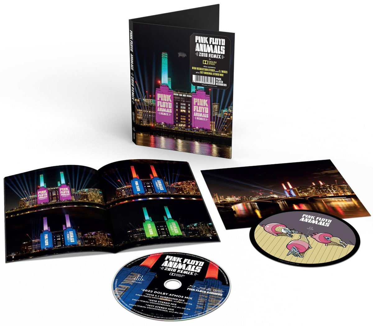 haikubass's tweet photo. Pink Floyd - Animals in Dolby Atmos -> May 17
#BluRayAudio #HiRes #DolbyAtmos #SpatialAudio https://t.co/VKjsah3DLh