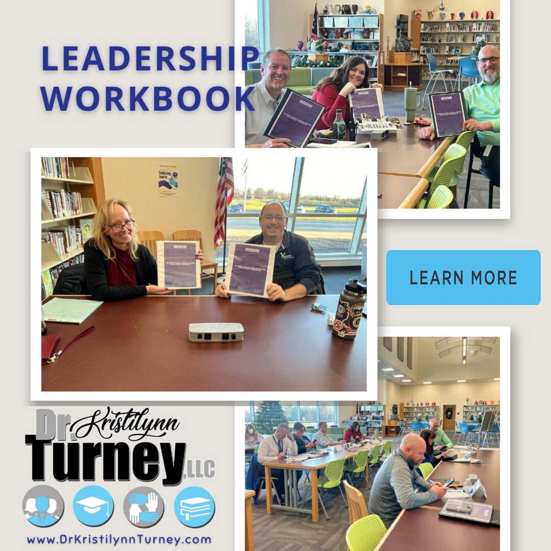 For #ThrowbackThursday I want to share my Leadership Workbook, a project with research-based best practices, resources, and activities. Of course, I delivered! 😎 📘drkristilynnturney.com/shop #teachingideas #educators #edleaders #educationmatters #education #trainingday