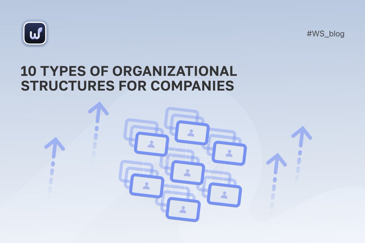 worksection's tweet image. 📈 10 Types of Organizational Structures for Companies!

Discussed the most popular types of organizational structures within a company and analyzed how to build an optimal corporate structure 👉 cutt.ly/Gw0Kjjw0

#worksection #management #project #task