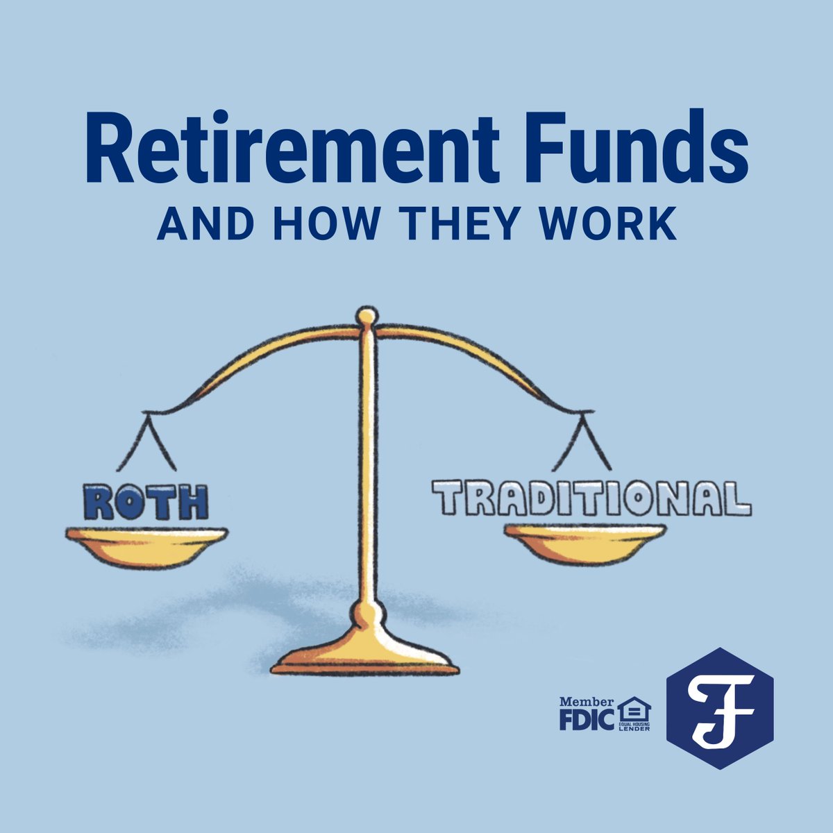 Planning for retirement? Learn how Traditional and Roth accounts differ to choose the right one for you! 💰💡 bit.ly/3vbqXtg