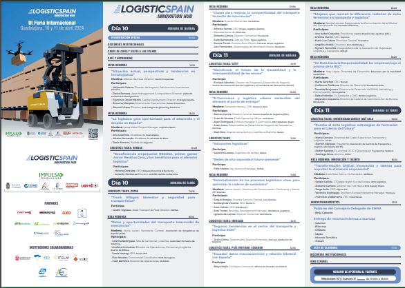 <a href="/GLSANTOST/">GrupoLogisticoSantos</a>  estará presente, como en las ediciones previas, en la III Feria Internacional  #Logisticspain 
En el enlace podréis ver el programa

Nos vemos 👇 Os iremos actualizando información 👌 
lnkd.in/dkpbc-g4