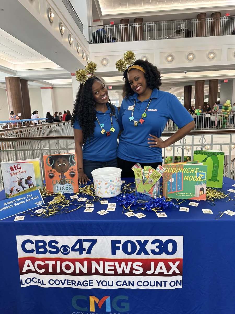 Did you know? CMG JAX anchor @TenikkaANjax has been hosting Tenikka's Books for Kids for 7 years now! Since its launch in 2018, Tenikka's Books for Kids has distributed nearly 30,000 books to local children. #WeAreCMG