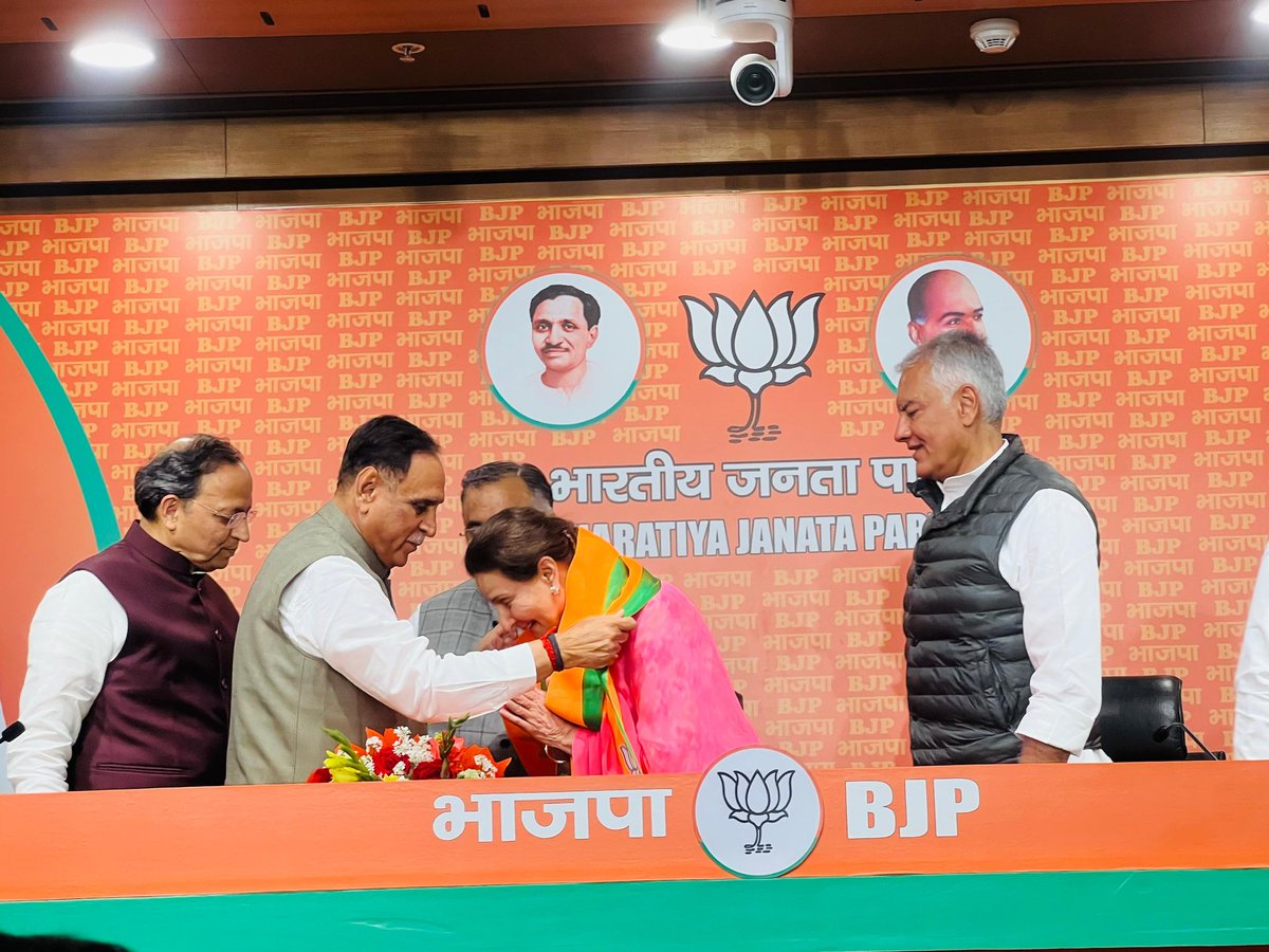 Congratulations to @preneet_kaur on joining the @BJP4India today. Your zeal for public welfare is known to all and I am sure you will continue striving for the development of Punjab and the country under the able leadership of Hon'ble PM @narendramodi ji, HM @AmitShah ji and…