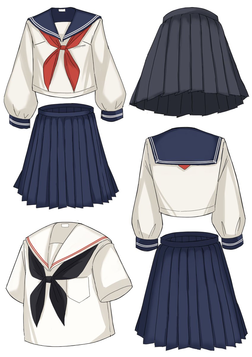 simple background shirt skirt long sleeves white background school uniform white shirt  illustration images