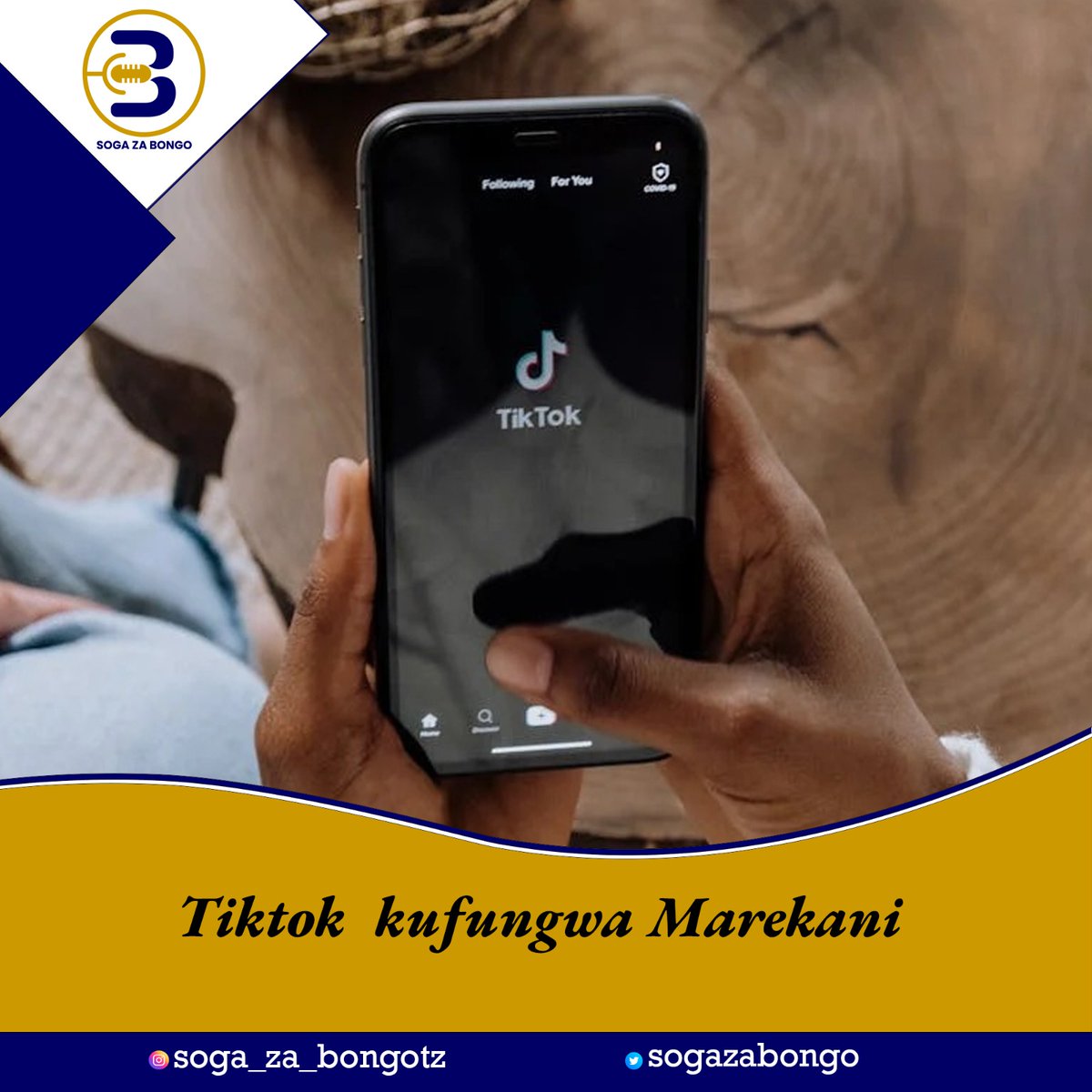 Muswada ya kufungwa kwa tiktok nchini marekani umepitishwa na wanasheria wa nchini humo jambo linalinaloweza kusababisha Mtandao huo kupigwa marufuku Nchini humo.