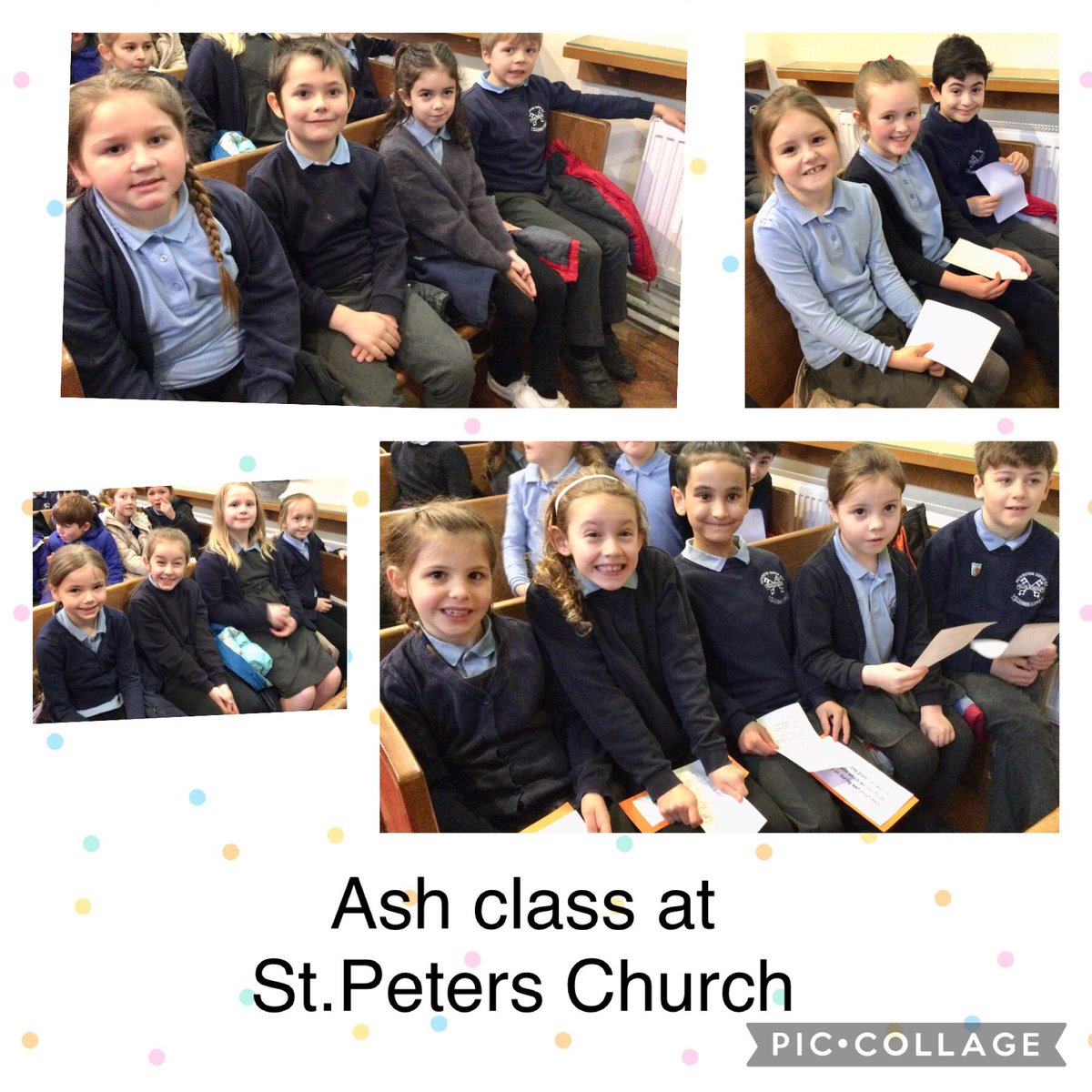 Peterstonps's tweet photo. Today KS2 enjoyed leading and taking part in the Lent Service at St. Peters Church in our village. #40actsofkindness @East_Vale_MA https://t.co/SyLZg1RYp5