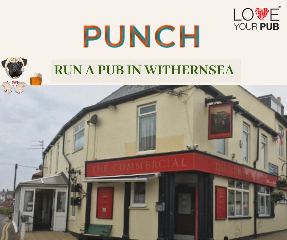 Are you looking for pubs to let in Withernsea? 

Our friends at <a href="/punchpubs/">Punch</a> have a great opportunity for you to take on a traditional pub!

loveyourpub.co.uk/pubs-to-let-in…

#pubstorun #runapub #pubtenancy #pubtenancies #letapub #pubstolet #leaseapub #hospitality
