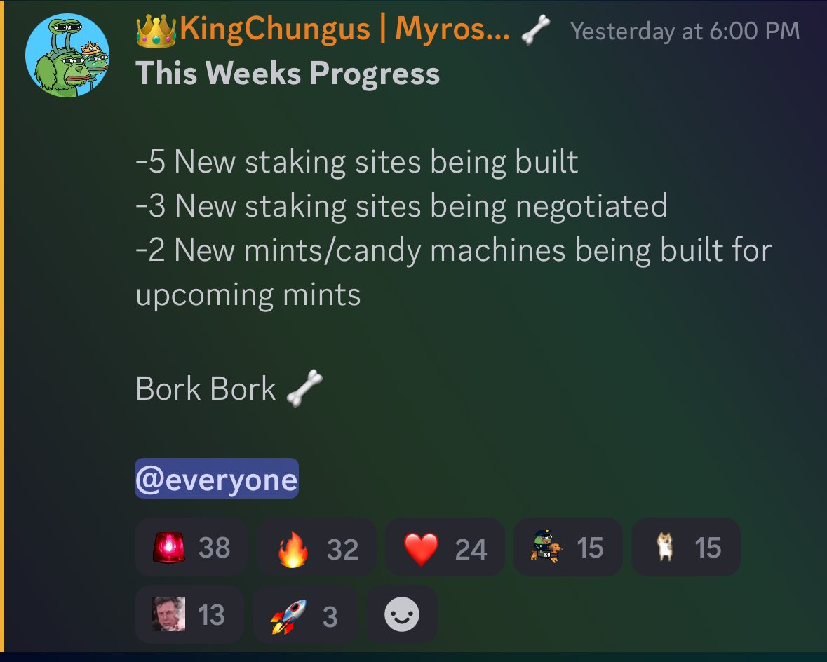 Myros 🦴 | Free Mint On Solana! tweet media