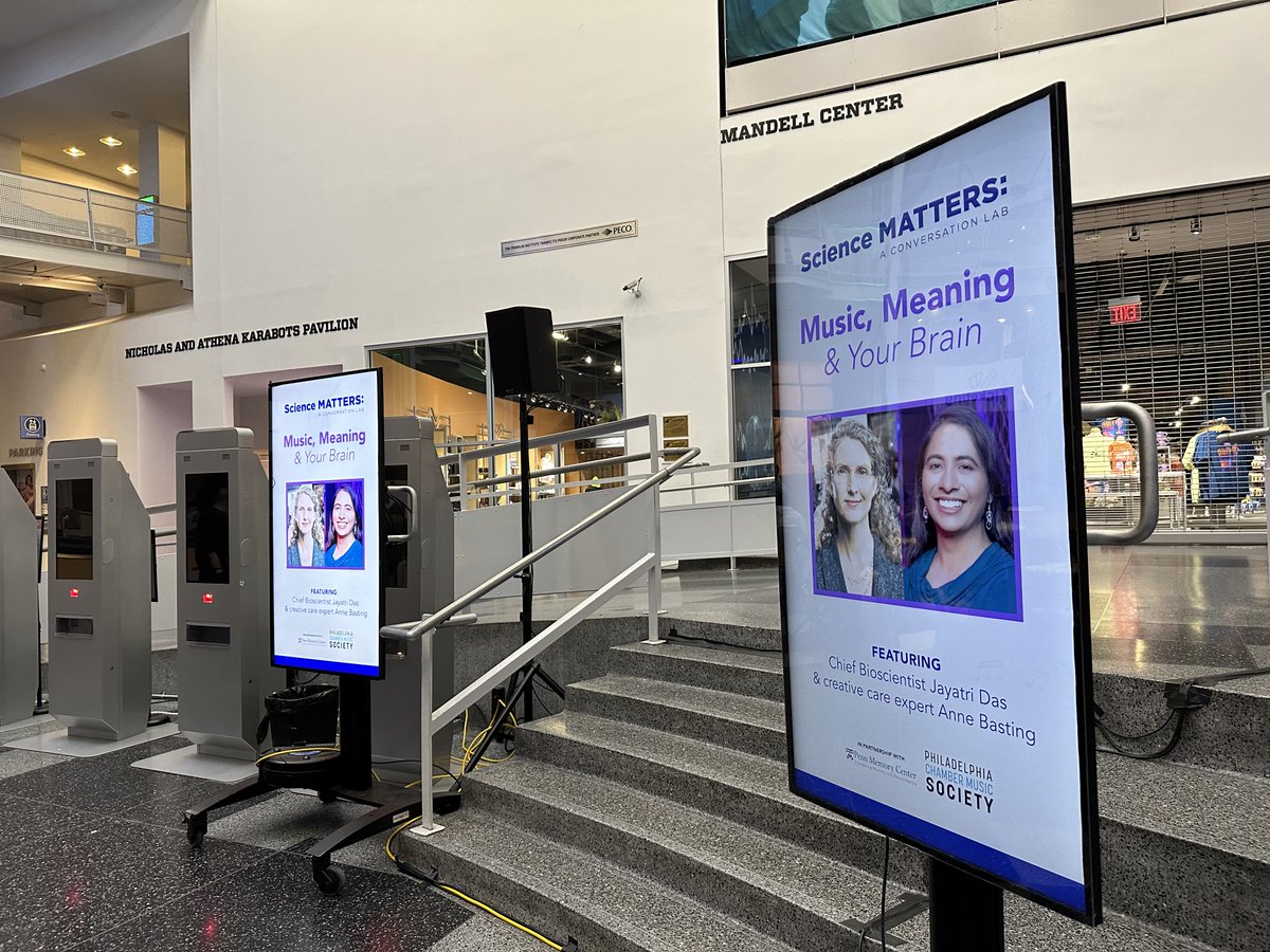 Such a great event to kick off the Arts on the Mind Festival in Philly - don't miss what's coming next. whyy.org/articles/arts-…