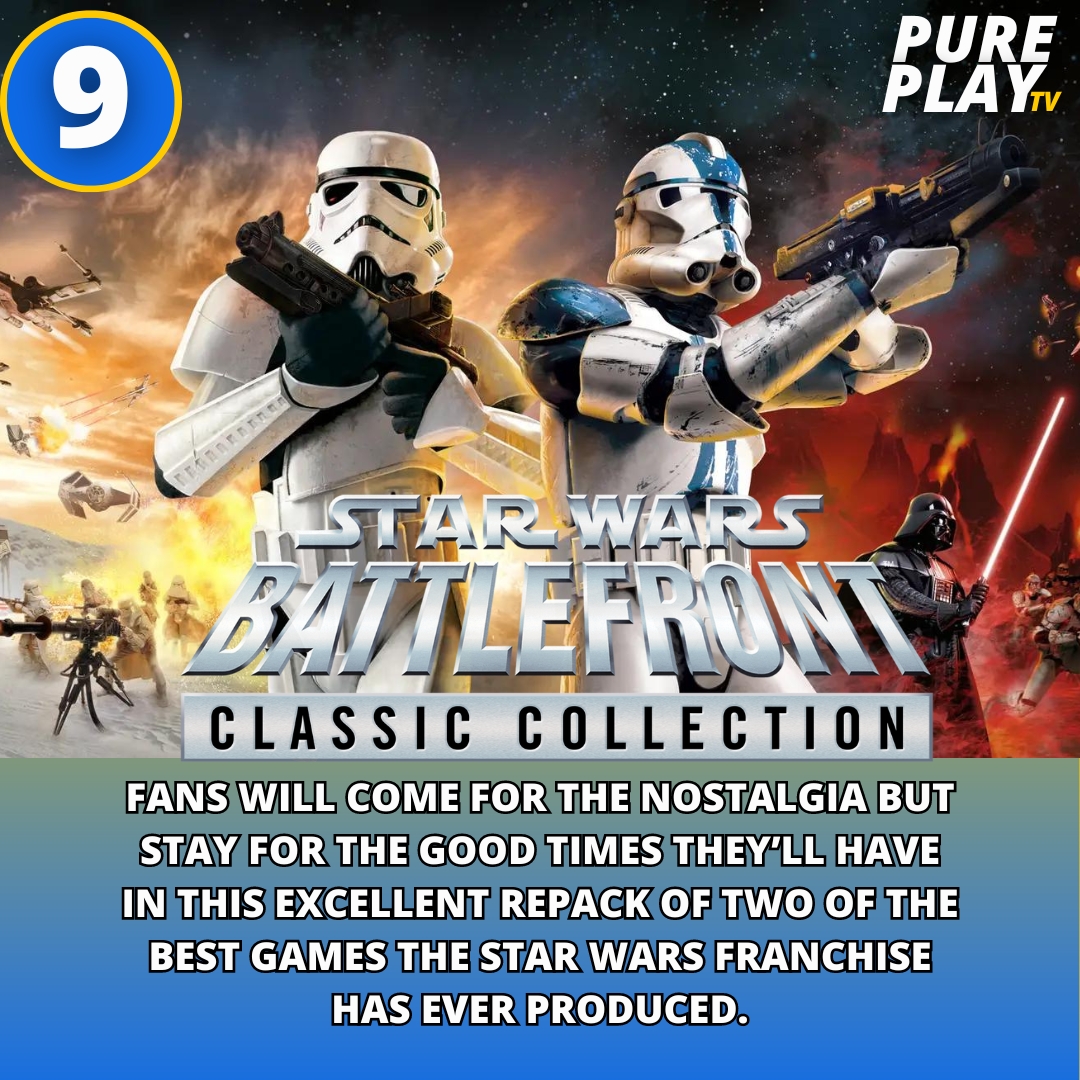 Are you playing Star Wars Battlefront Classic Collection? pureplaytv.com/star-wars-batt…