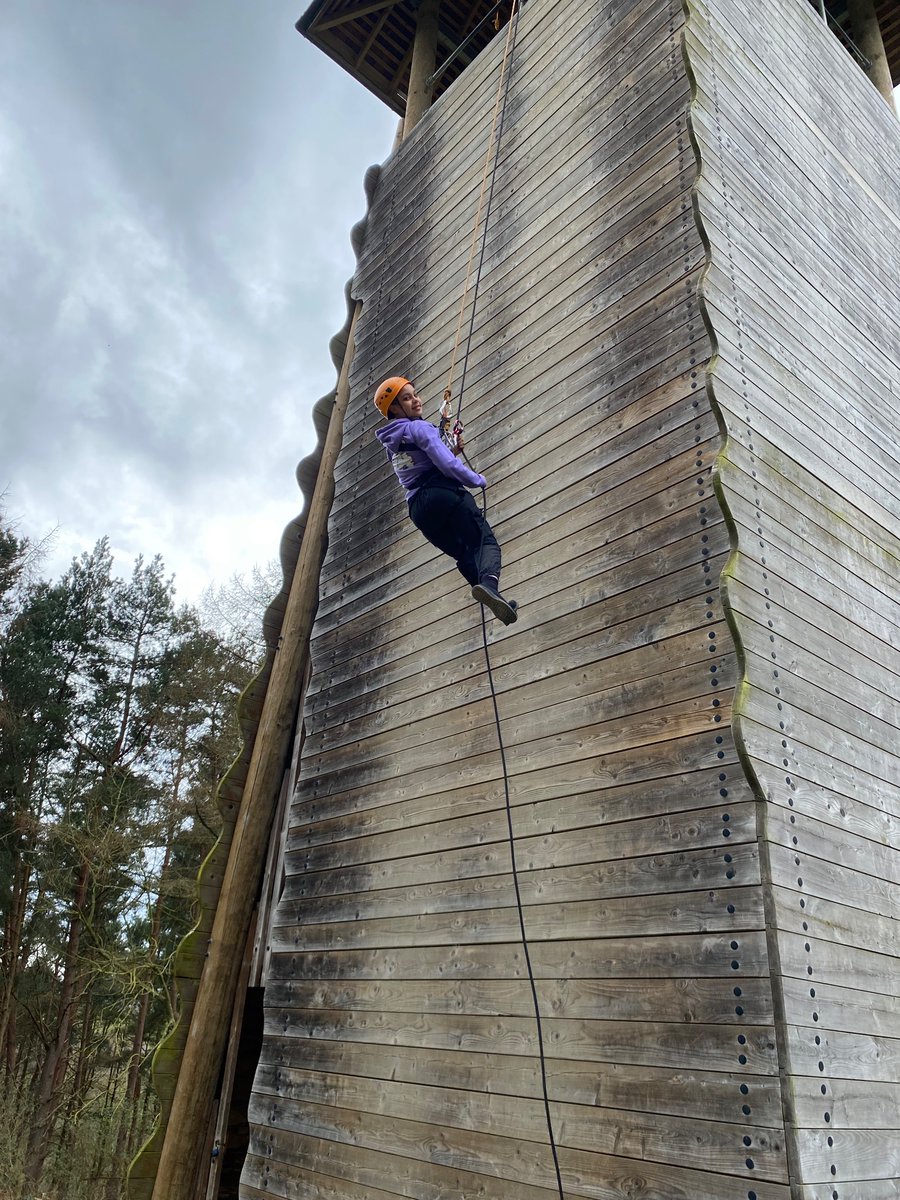 Well done to all of Mr H’s group for having completed abseil!