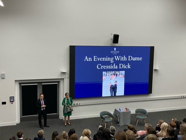 We were delighted to host Dame Cressida Dick for a conversation with Sir Anthony Seldon. For a fascinating hour, Dame Cressida spoke honestly, openly and simply about the challenges, tragedies and triumphs of a remarkable career. An inspiring talk from an inspiring women.