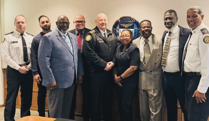 Great planning meeting with the dedicated faith leaders of the Canadian Black Clergy & Allies. @TorontoPolice is grateful for our partnership. Looking forward to our 2024 Faith & Community Safety Initiatives @TPS_CPEU. @officermanny53