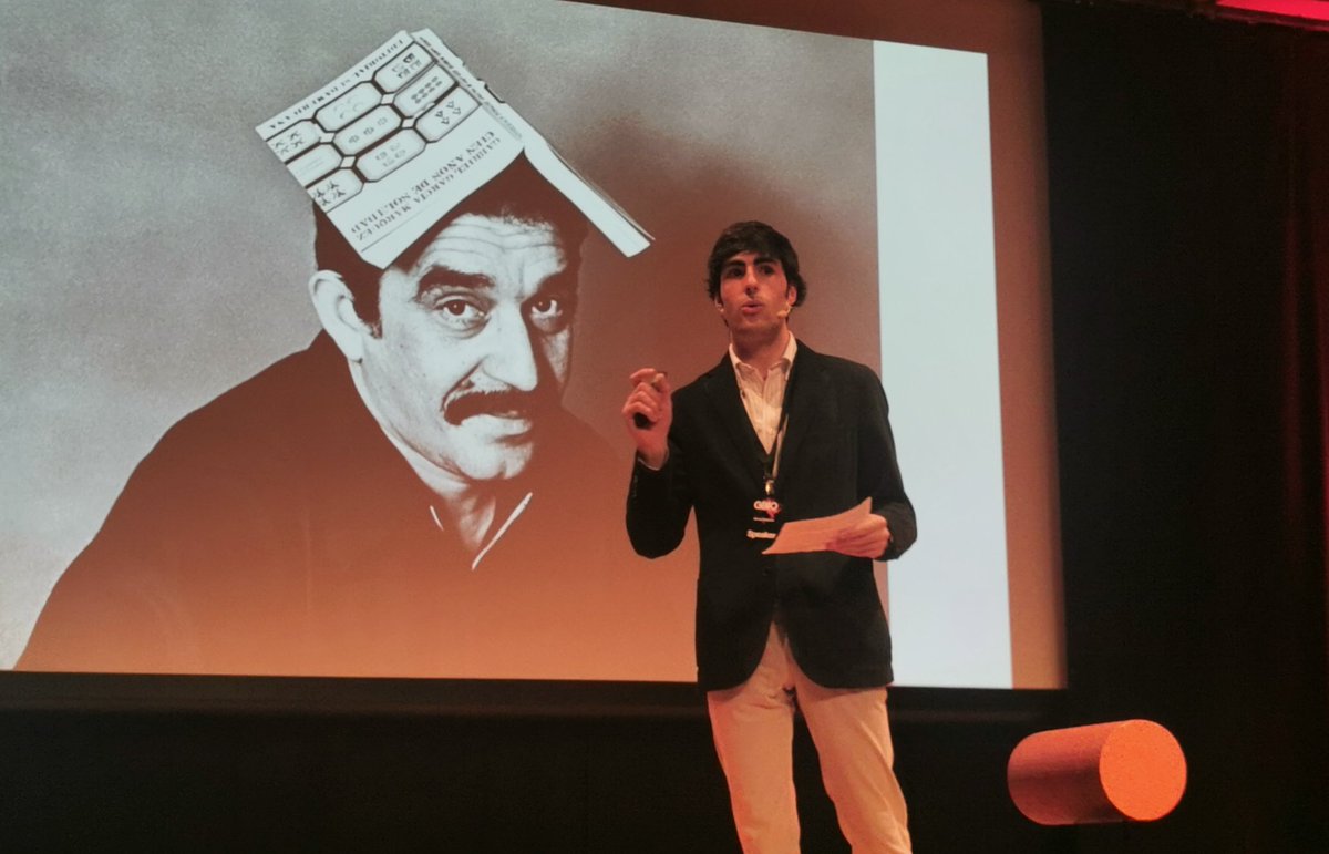 Alfonso Goizueta hace un recorrido por la historia de la inspiración:tomar espíritu, bestsellers del XIX, sueño inspirador, bloqueo creativo. Hay que ser conscientes del mundo que nos rodea y que la idea te envuelva  @AlfonsoGoizueta @Vocento @vocentoeventos
#genioinnovamurcia24