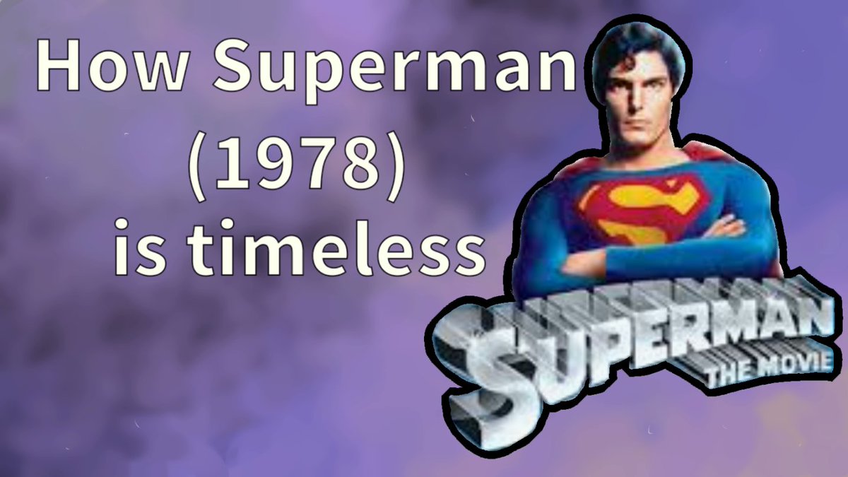 Look, Up in the Sky! Its a 🦅! It's a ✈️! It's...Superman (1978) directed by Dick Donner, why not check out our review on Letterboxd! 

#Superman1978 #ClassicCinema

letterboxd.com/actv/film/supe…