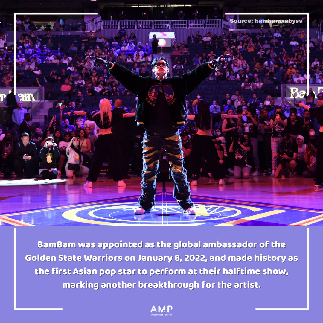 amp_entofficial's tweet photo. #AGAHSE : Save the date! @BamBam1A is returning to Thailand in May. Get ready for an unforgettable night as your boy is about to create history in the heart of Bangkok! 

#BAMBAMENCOREAREA52INBKK #BamBam https://t.co/IXykcxdL4o