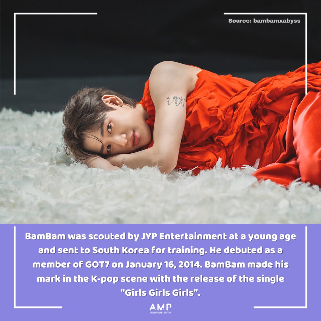 amp_entofficial's tweet photo. #AGAHSE : Save the date! @BamBam1A is returning to Thailand in May. Get ready for an unforgettable night as your boy is about to create history in the heart of Bangkok! 

#BAMBAMENCOREAREA52INBKK #BamBam https://t.co/IXykcxdL4o