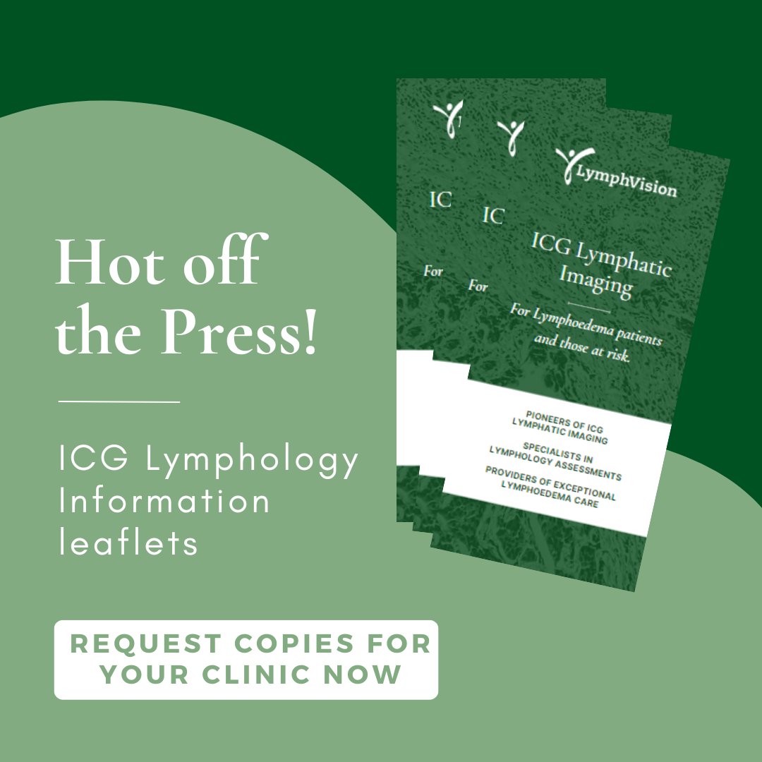 LymphVision's tweet image. Our new 2024 patient information leaflets explaining ICG Lymphofluoroscopy Imaging for those with lymphoedema are now available ✨
Lymphoedema services can order free packs using the link in bio.
#free #brochure #lymphedema #lymphoedema #lymphoedemaawareness #patientinformation