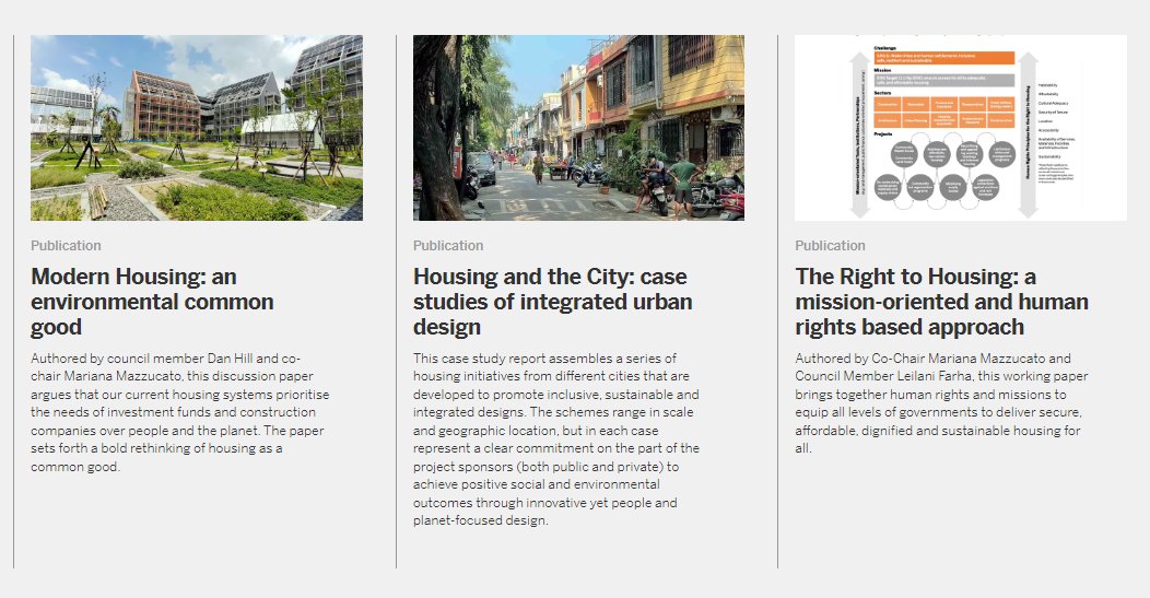 'Modern housing: an environmental common good', is a new discussion paper launched today, and the third in a series of publications by the Council on Urban Initiatives that focus on housing. Explore these and our other resources on the CUI website. ▶ councilonurbaninitiatives.com/#resources