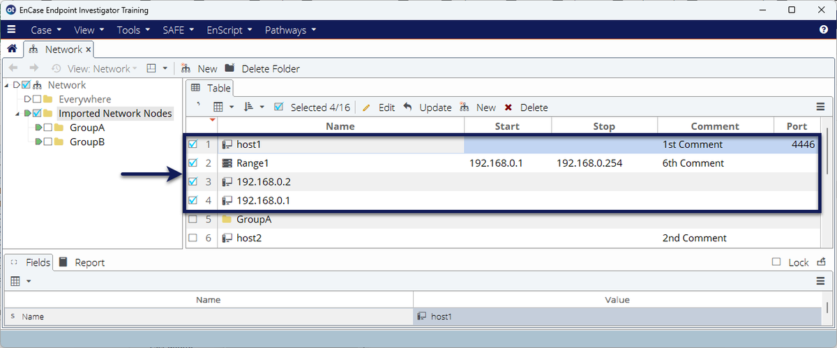 SimonDCKey's tweet photo. In addition to importing new network nodes, the #EnCase Endpoint Investigator Network Utility Plugin makes it easy to locate/select existing nodes using multiple criteria.
https://t.co/sujKHm5nVM
#DFIR #InfoSec #CaseAutomation #CustomWorkflows @OpenText #eDiscovery #EnScript https://t.co/i7dWkh6XNl