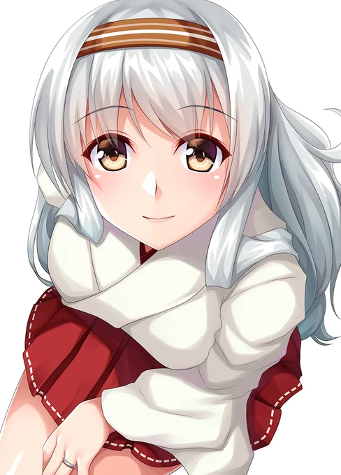 #ホワイトデーは銀髪白髪を愛でる日 銀髪白髪はあまり描けてぬい 