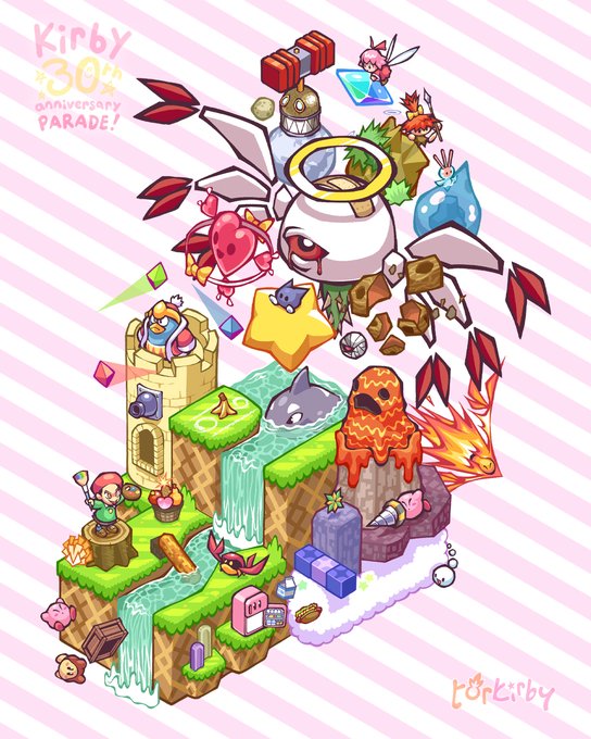 星のカービィ【イラストオーダー】 大つごもり #星のカービィ #カービィ #kirby #ワドルディ