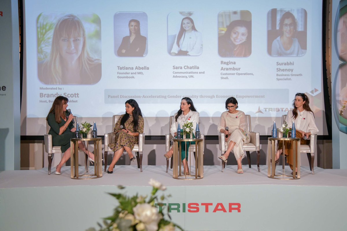 This year’s #IWD was marked by an insightful panel discussion on ways to accelerate #GenderEquality through economic empowerment. It’s estimated that on our current track, it will take us almost 300 years to close the gender gap. #HeforShe 

🔗 Gulf News : rb.gy/6otba9