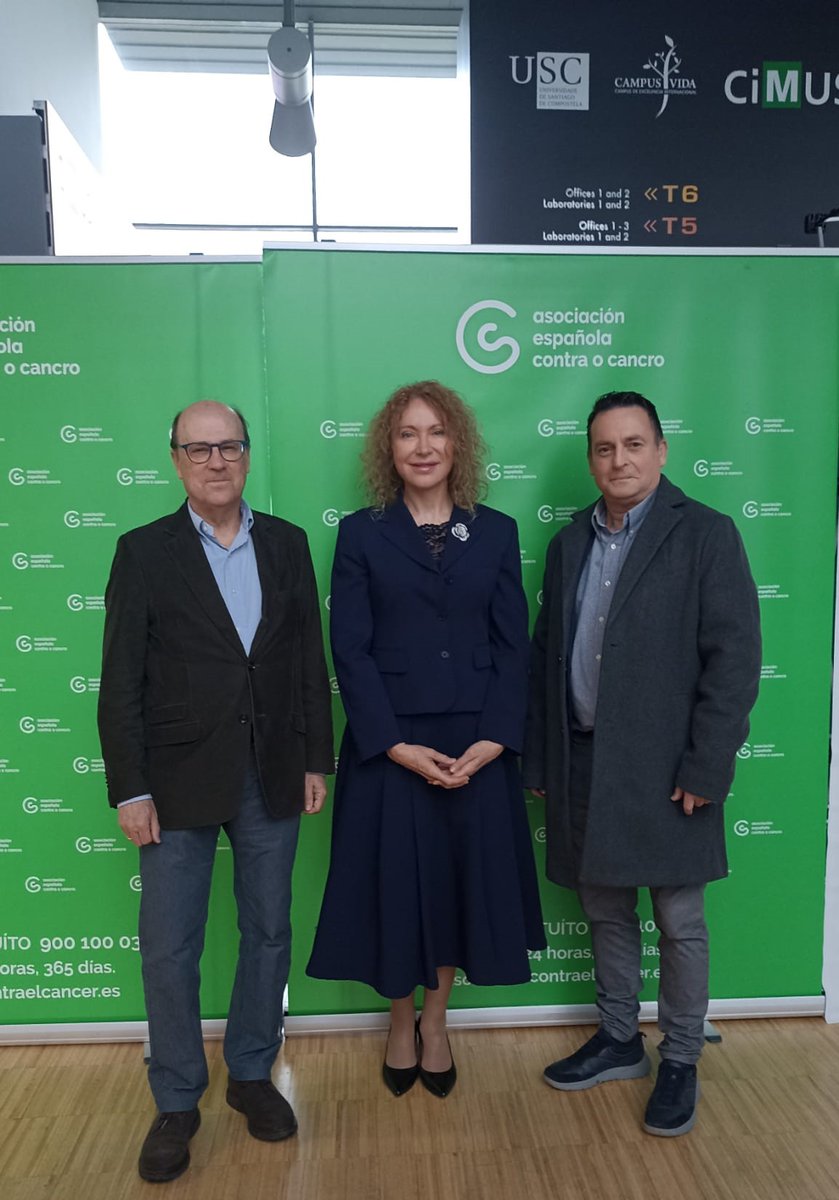 cimususc's tweet image. Hoy @ContraCancerAC presenta los principales datos y retos provinciales en nuestro Centro. Les agradecemos que contaran con nosotros para acercar a sus voluntarios la investigación con sello #CiMUS en la lucha contra el #cáncer. Juntos, más fuertes.
#TodosContraElCáncer💚