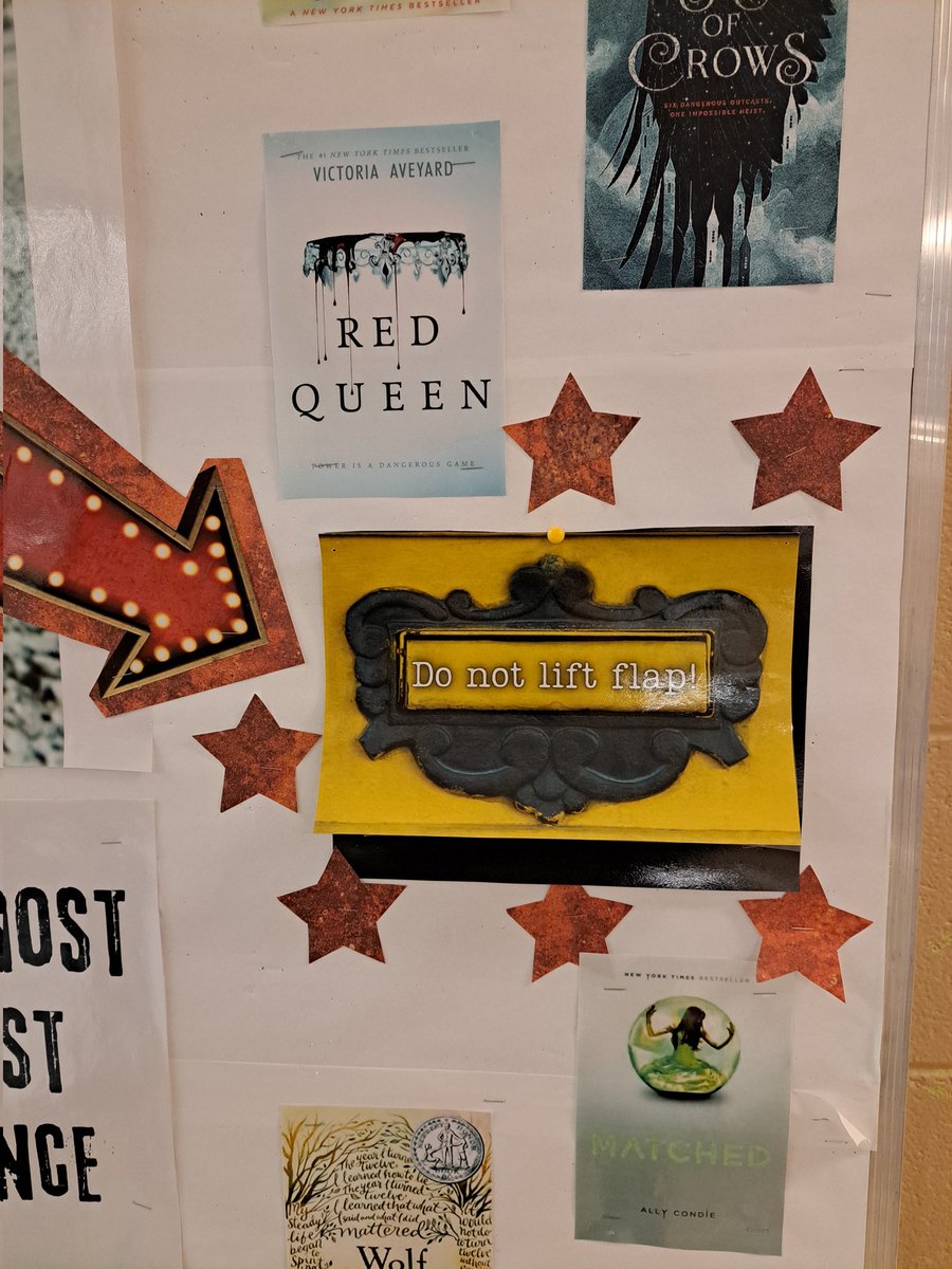 BethPowerTL's tweet photo. My latest @mdjh LLC bulletin board. Books for rebels...I love it. Seems we have quite a few rebels here because they can't resist lifting the flap! https://t.co/U10YnuhIKf