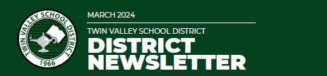 The March 2024 TVSD Quarterly District Newsletter is available! Read it today at buff.ly/3PkR081 to stay updated on all of the wonderful things happening throughout our District.