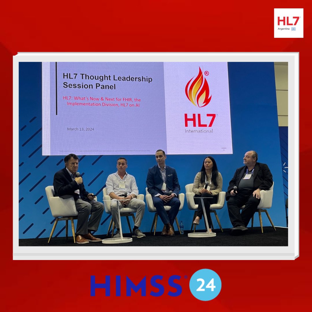 👉 Diego Kaminker, Deputy Chief Standards Implementation Officer de <a href="/HL7/">HL7 International</a> y representante de <a href="/HL7Argentina/">HL7 Argentina</a>, participó de la conferencia “HL7 what’s now and new, the Implementation Division, and AI”.