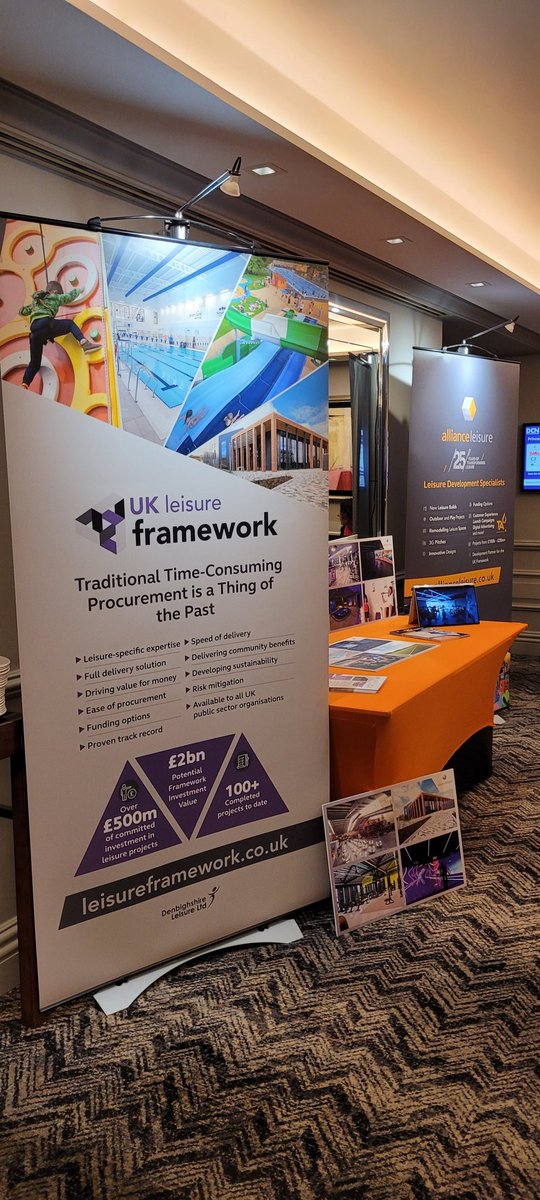 AllianceLeisure's tweet image. Great to be attending the @districtcouncil conference 2024. We're in the exhibition area if you want to find out about what we do 👋🏻
#DCNconf24 #developmentpartner #transformingleisure