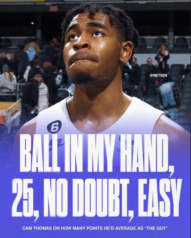 BrooklynNetcast's tweet photo. The only reason I’m watching Nets basketball for the rest of the season https://t.co/Qy9so2fsaZ