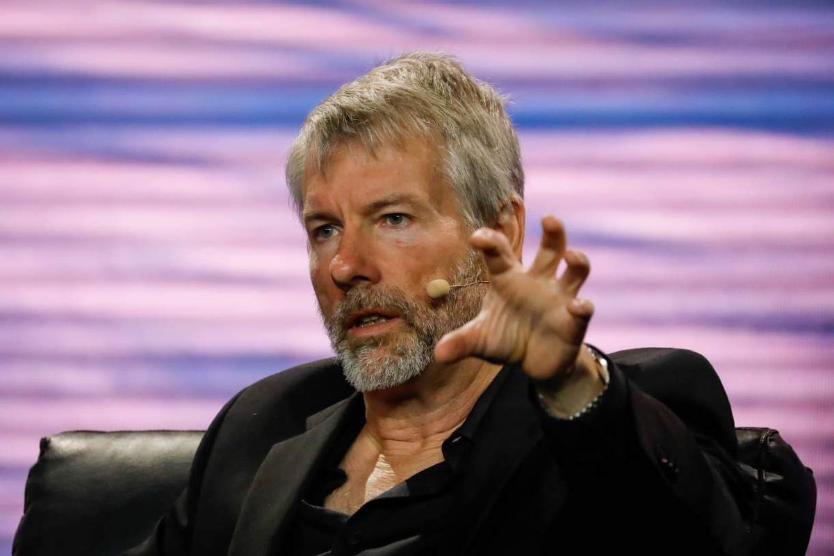 cryptopeworg's tweet photo. Billionaire Michael Saylor said in a tweet on the X platform:

“#Bitcoin is the future.”📈💥

#Cryptocurrency #Bitcoin https://t.co/XAiFDeb8nj
