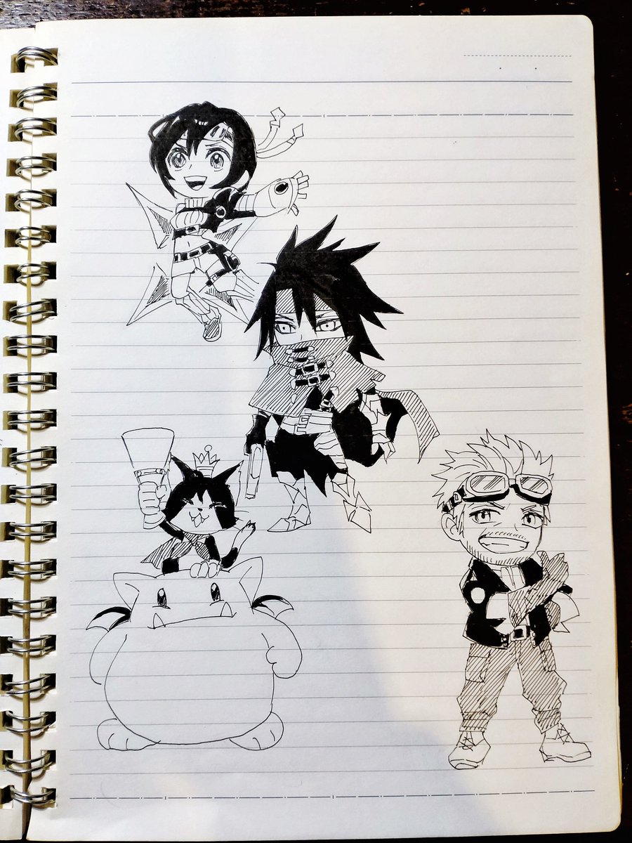 アナログ
デフォルメFF7キャラクターズ 