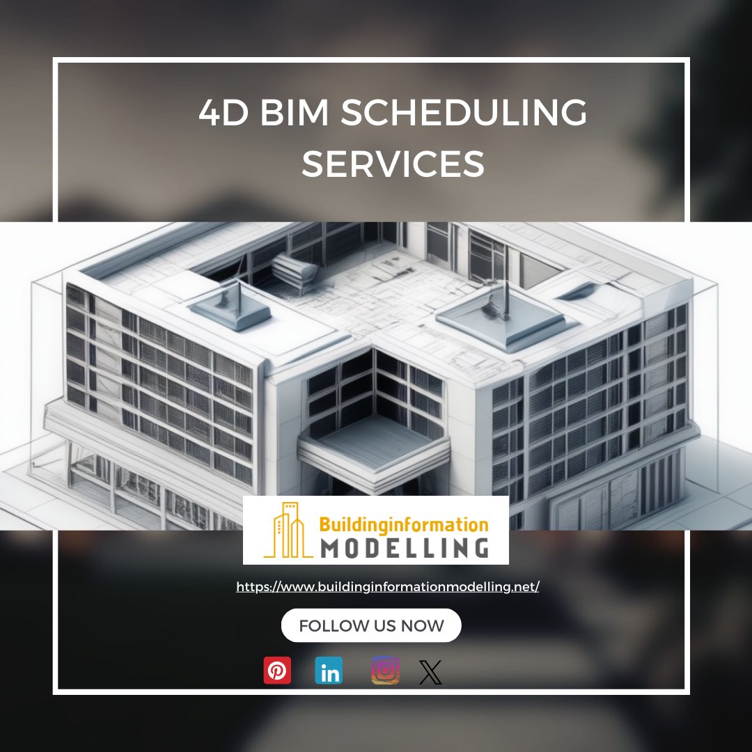 Our #4DBIMSchedulingServices provide modern integration of Building Information Modeling with time-based scheduling, transforming project management. tinyurl.com/2s3e49a6 #4dbimservices #4dbimmodelingservices #4dbimcaddesignservices #4dbimoutsourcingservices #USA